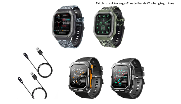 Smart watch+strap+data cable combination