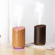 New Creative Wood Grain L2 Humidifier Home Car Mini USB Aromatherapy Air Night Light Atomizing Humidifier