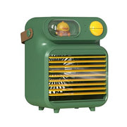 USB Water Cooling Fan Desktop Air Cooler Mini Portable Rechargeable Household Spray Fan