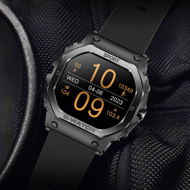 I108 smartwatch, high-definition screen, Bluetooth call, smart sports wristband, true blood oxygen, IP68 waterproof