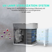 Mini Air Conditioner Air Cooler Fan 7 Colors Light USB Portable Air Conditioner Sterilization isinfection Air Cooling Fan