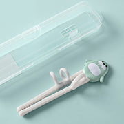 Baby practice chopsticks