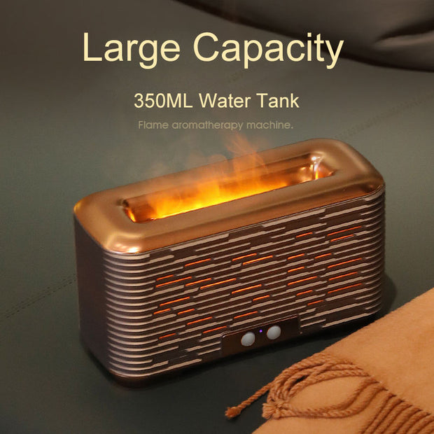 New Creative Flame Humidifier Household Desktop Silent Mini Aromatherapy USB Air Humidifier