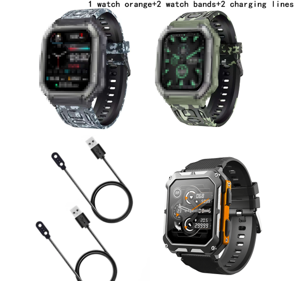 Smart watch+strap+data cable combination
