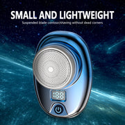Mini portable rechargeable shaver powerful travel small steel cannon shaver car electric shaver