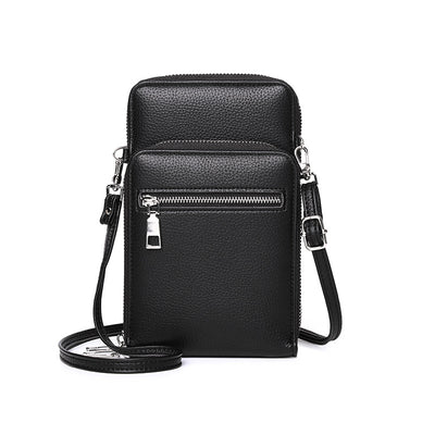 New Bags For Men Solid Color Zipper Bag Men's Messenger Bag Outdoor Messenger Bag Shoulder Tooling Bag