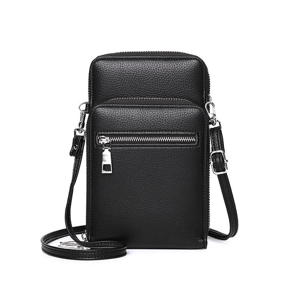 New Bags For Men Solid Color Zipper Bag Men's Messenger Bag Outdoor Messenger Bag Shoulder Tooling Bag