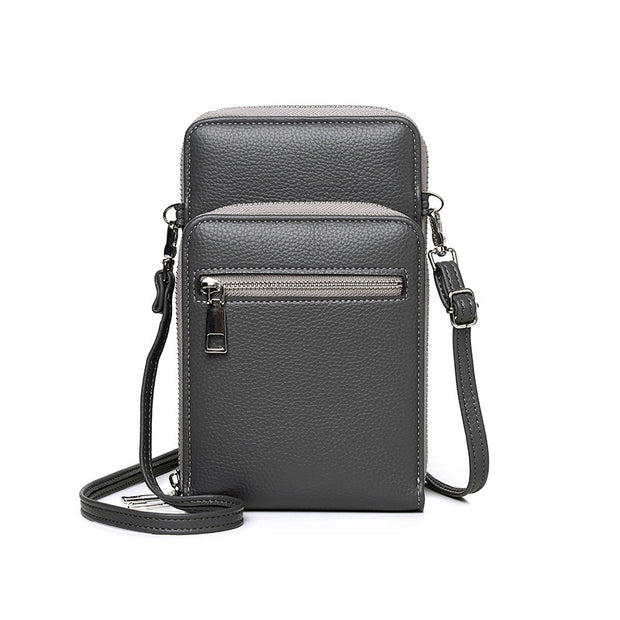 New Bags For Men Solid Color Zipper Bag Men's Messenger Bag Outdoor Messenger Bag Shoulder Tooling Bag