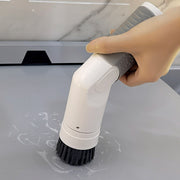 Kitchen household handheld electric dishwasher, brush pot, divine tool groove, multifunctional brush, electric cleaning brush