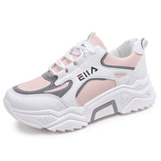 New Sneakers Women Breathable Mesh Casual Shoes Female Fashion Sneaker Lace Up High Leisure Women Vulcanize Shoe Platform