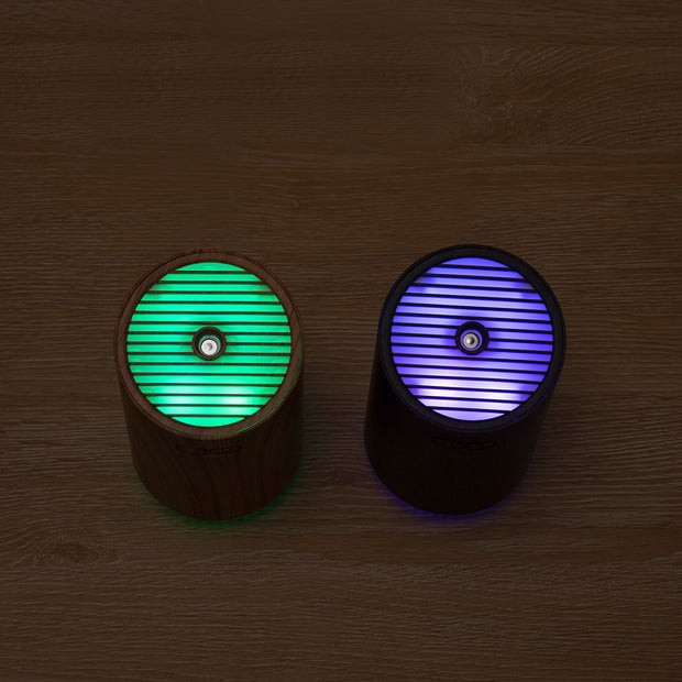 New Creative Wood Grain L2 Humidifier Home Car Mini USB Aromatherapy Air Night Light Atomizing Humidifier