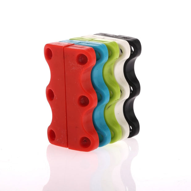 Adult Child Buckles Hooks Casual Sneaker Magnetic Shoe Buckle No Tie 2 Pcs Apparel Sewing Fabric Shoelace Spoons