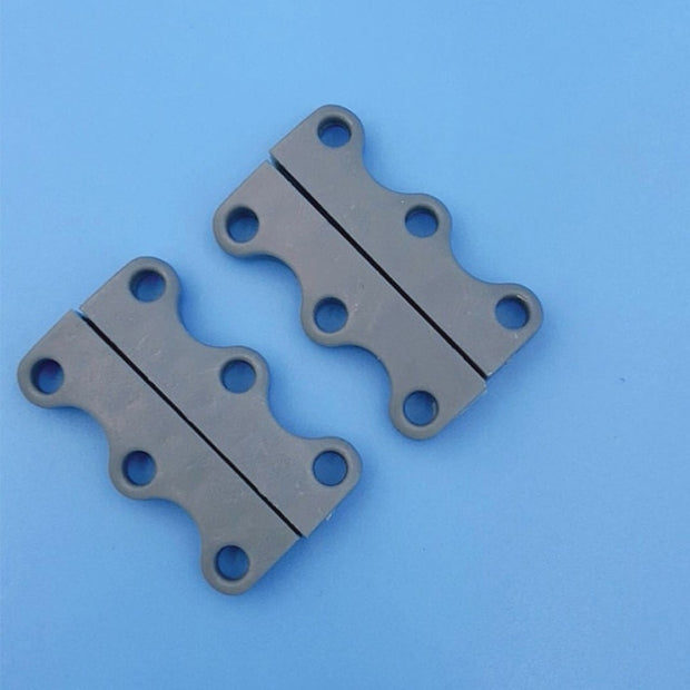 Adult Child Buckles Hooks Casual Sneaker Magnetic Shoe Buckle No Tie 2 Pcs Apparel Sewing Fabric Shoelace Spoons